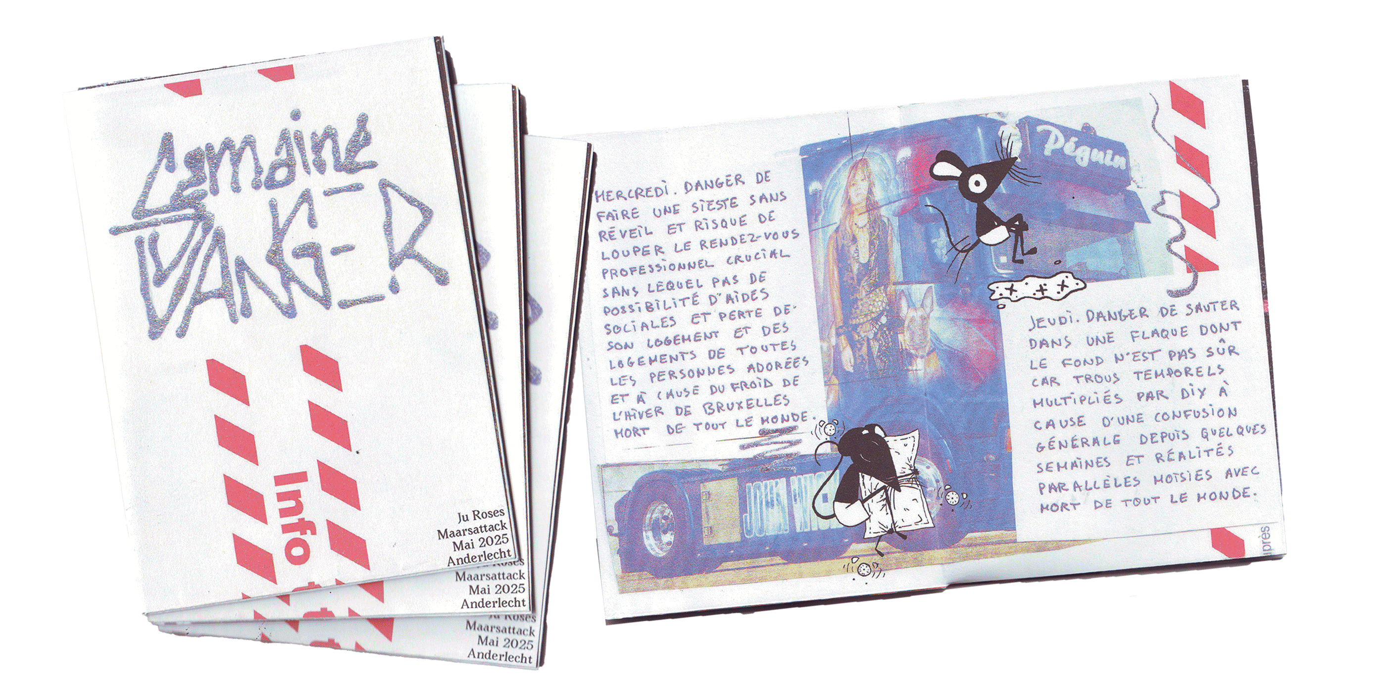 Cover du Fanzine Semaine Danger